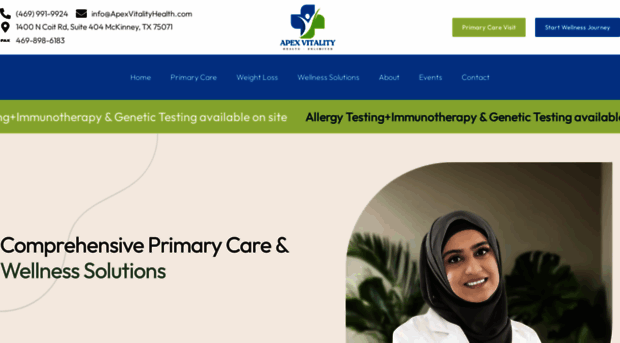 apexvitalityhealth.com