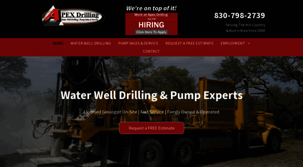 apexwaterwells.com