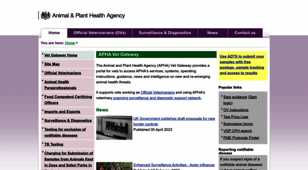 apha.defra.gov.uk