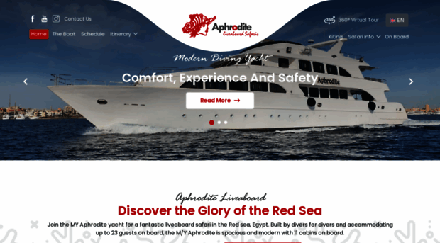 aphroditeliveaboard.com