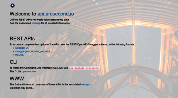 api.arcsecond.io
