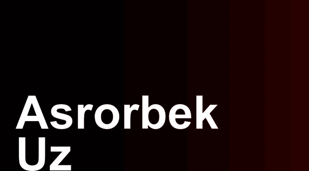 api.asrorbek.uz