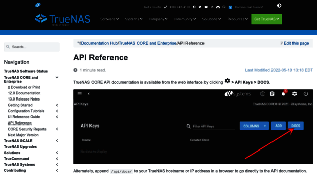 api.freenas.org