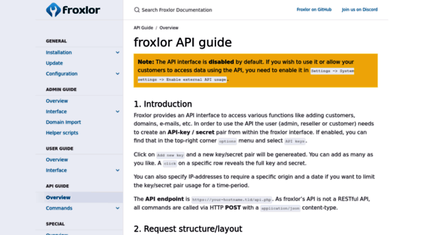 api.froxlor.org