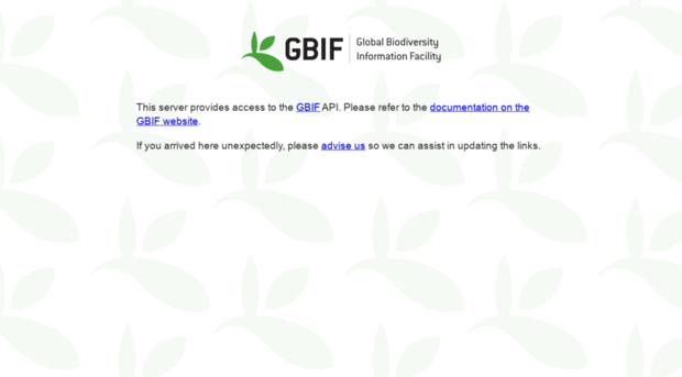 api.gbif.org