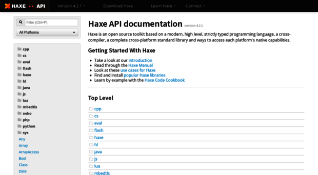 api.haxe.org