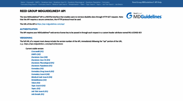 api.mdguidelines.com