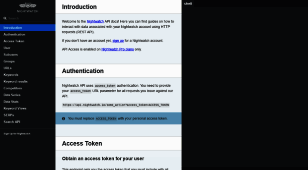 api.nightwatch.io