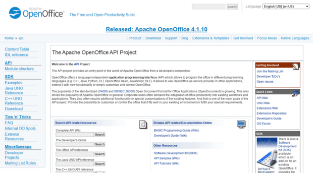 api.openoffice.org