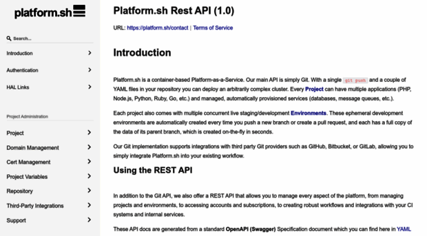 api.platform.sh