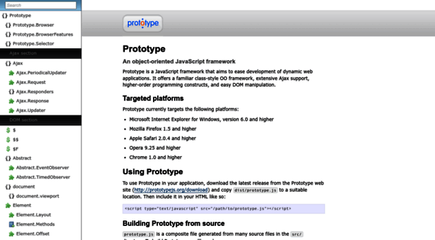 api.prototypejs.org