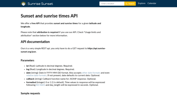 api.sunrise-sunset.org