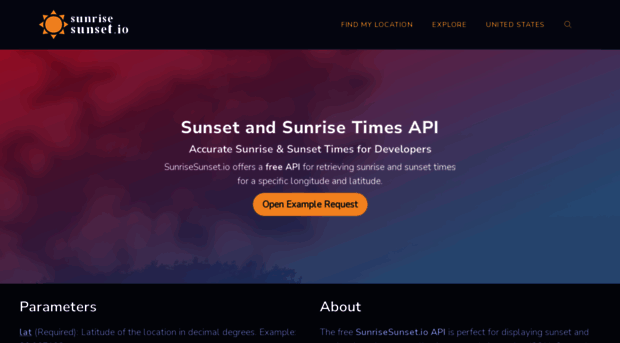 api.sunrisesunset.io