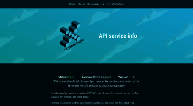 api.xbrowsersync.org