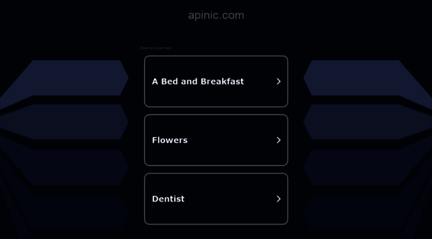 apinic.com