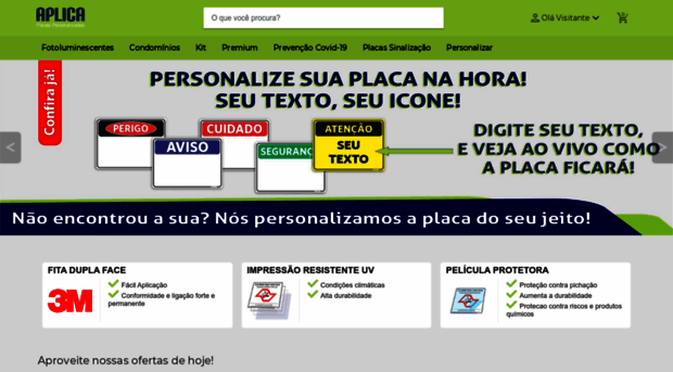 aplicaplacaspersonalizadas.com.br