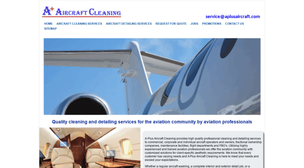 aplusaircraftcleaning.com