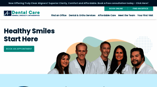 aplusdentalcaregroup.com