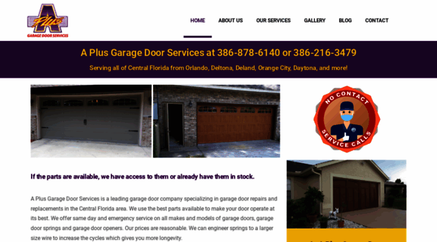 aplusgaragedoorservice.com