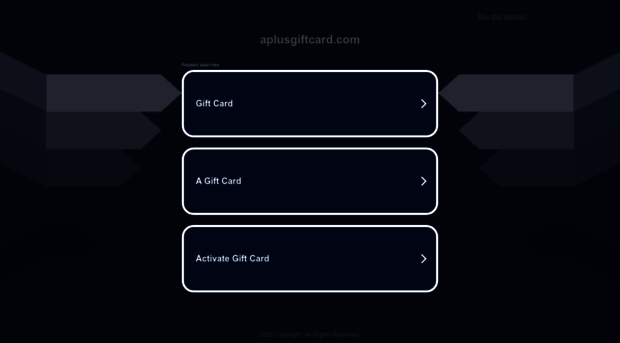 aplusgiftcard.com