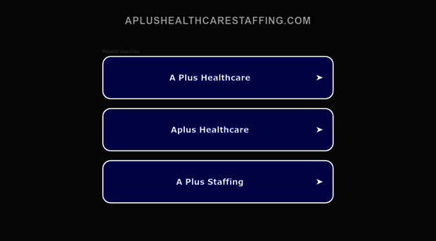 aplushealthcarestaffing.com