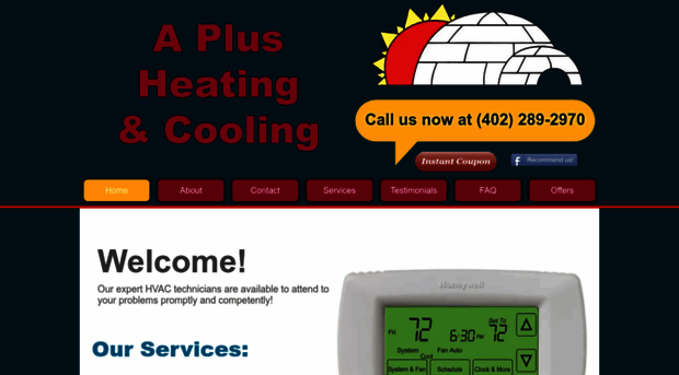 aplusheatingcooling.com