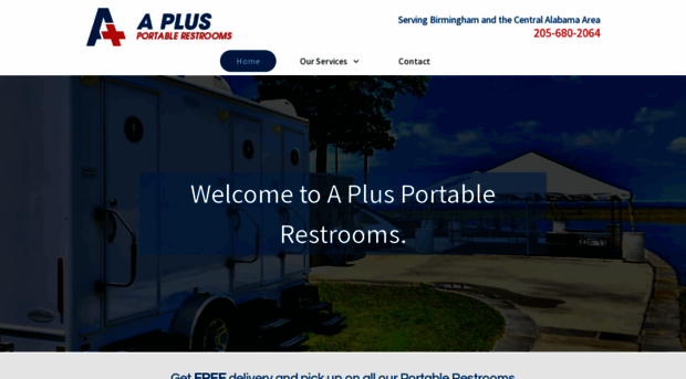 aplusportablerestrooms.com