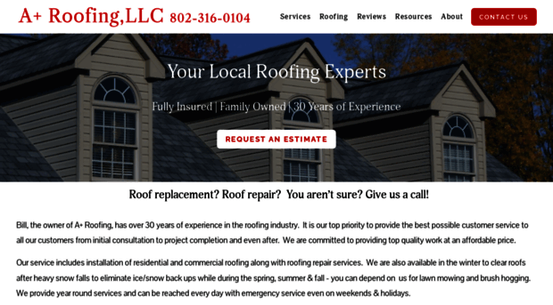 aplusroofingvt.com