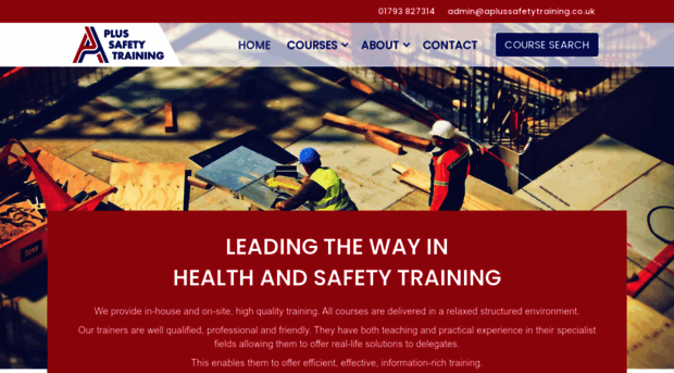 aplussafetytraining.co.uk