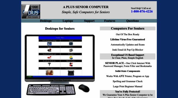 aplusseniorcomputer.com
