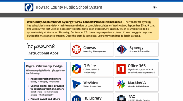 aplusstudent.hcpss.me