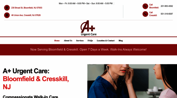 aplusurgentcarenj.com