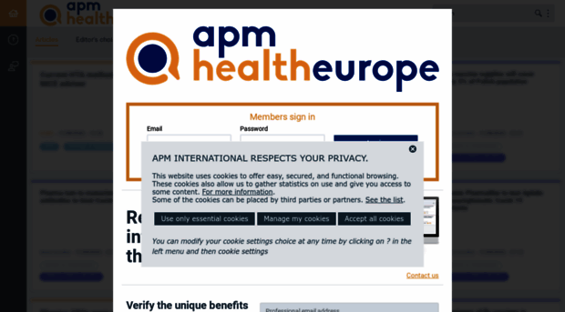 apmhealtheurope.com