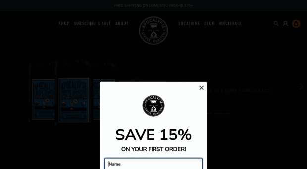apocalypsecoffee.com