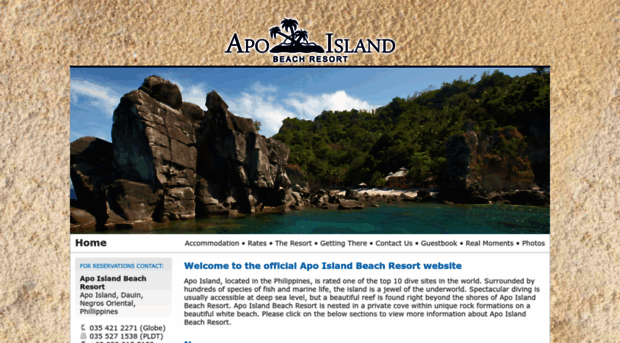 apoislandresort.com