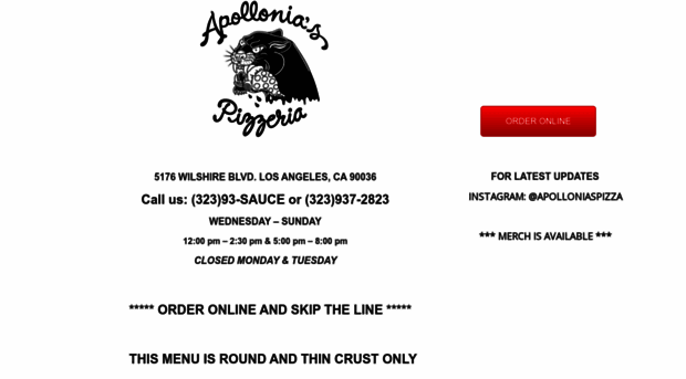 apolloniaspizzeria.com