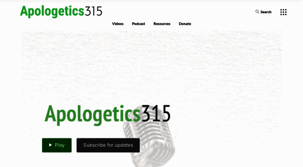 apologetics315.com