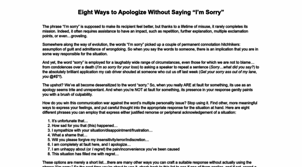 apologizewithoutsayingsorry.com