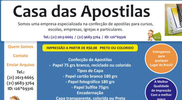 apostilas.graficasanfer.com.br