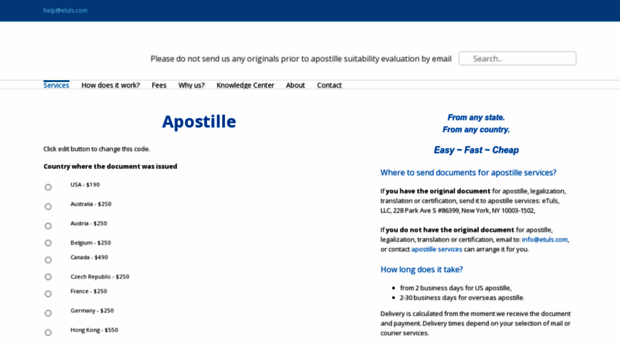 apostille.info