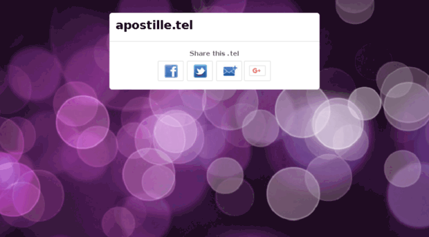 apostille.tel