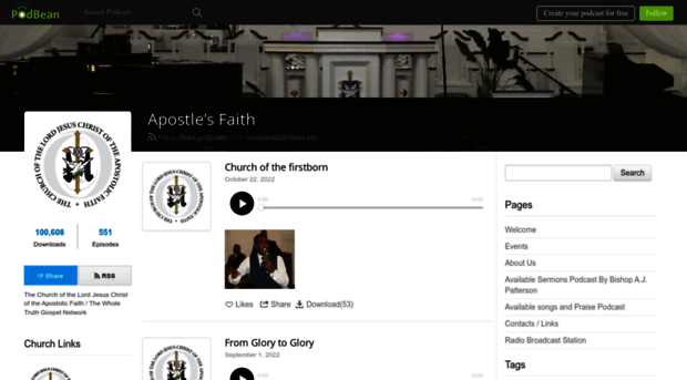 apostlesfaith.podbean.com