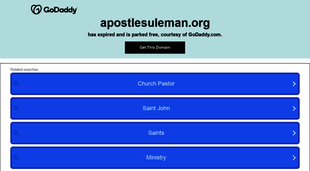 apostlesuleman.org