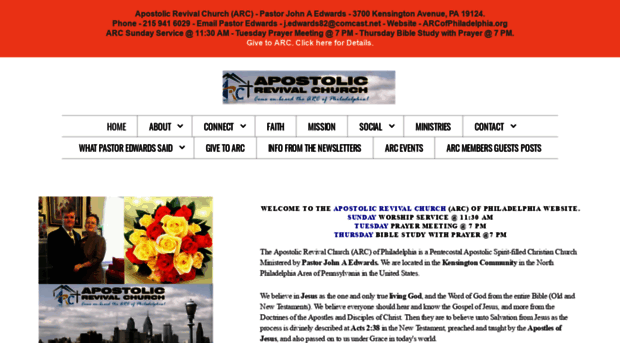 apostolicrevivalchurch.cloversites.com