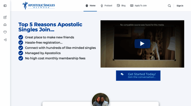 apostolicsinglesnetwork.com