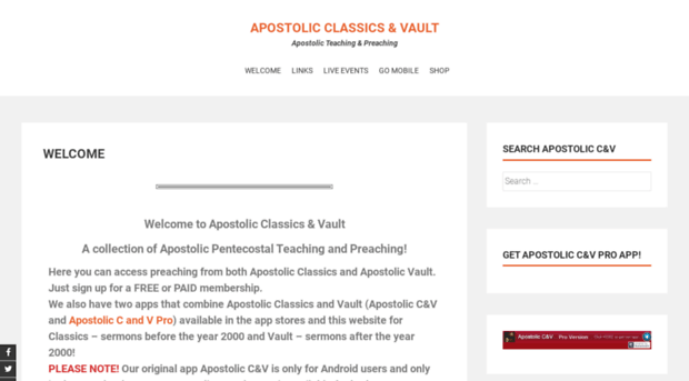 apostolicvault.com