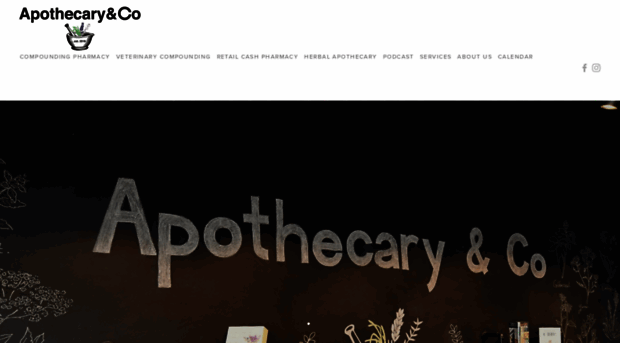 apothecaryandcompany.com