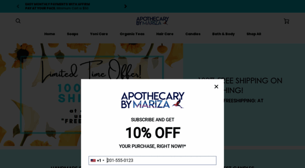 apothecarybymariza.com