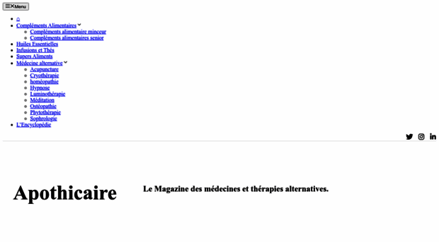 apothicaire.info