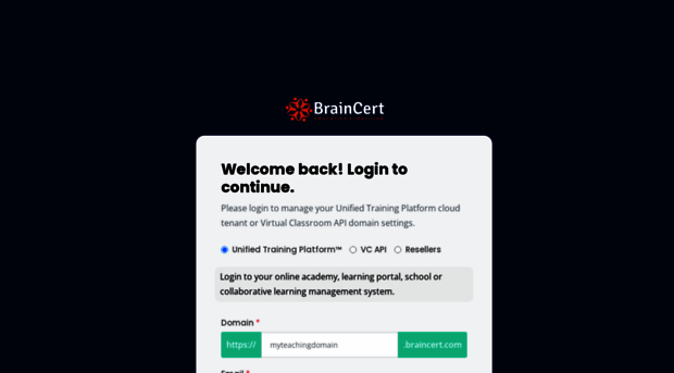 app.braincert.com